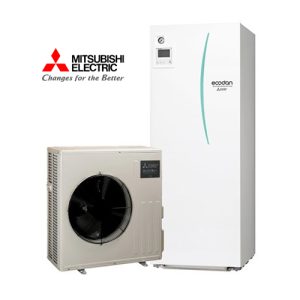 Ecodan Hydrobox Duo Eco Inverter R32 par Mitsubishi Electric var installation